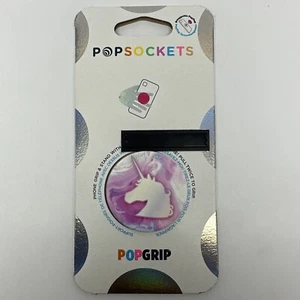 PopSockets PopGrip avec dessus interchangeable pour téléphones et tablettes licorne marbre - Photo 1 sur 4