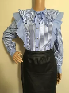 Karen Millen Long shirt blouse size 12 - Picture 1 of 8