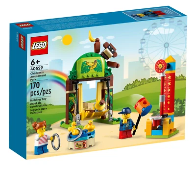 LEGO 40529 EXCLUSIVE LIMITED PROMOTIONAL CHILDREN'S AMUSEMENT PARK NEW SEALED - Image 1 of 3
