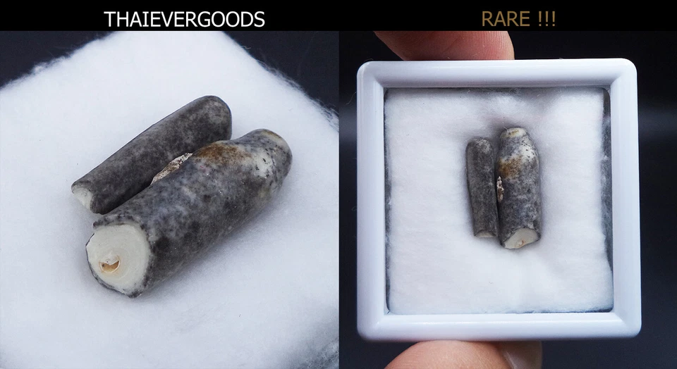 SARIRA PRA TATH MONJE AONG-KU-LI-MA-LA DRAGÓN CUEVA BUDA RELIQUIAS AMULETO TAILANDÉS Nº2 Foto 1 de 4