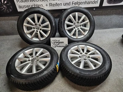 4x NEU 195/65R15 91T Winterreifen + VW Golf 7 Variant Felge Merano , ET43 gebr. - Bild 1 von 4