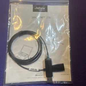 Jabra Link 230 USB to QD P/N230-09 New - Picture 1 of 8