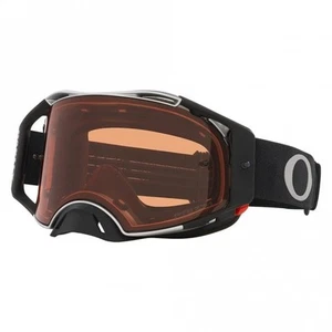 Oakley Airbrake Tuff Blocks MX Goggles - Gunmetal/Black w/PRIZM Bronze Lens - Picture 1 of 4
