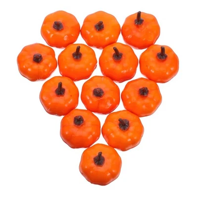  24 Pcs Mini Artificial Pumpkins Small for Crafts Decorating Table - Image 1 of 4