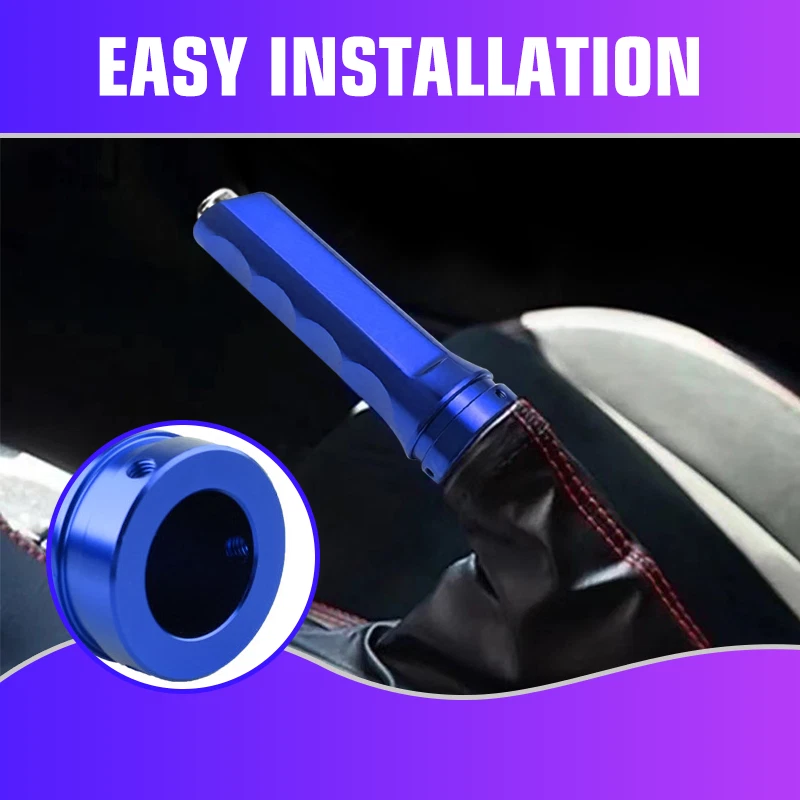 Aluminum Auto Car Hand Brake Sleeve Handbrake Handle Hand Protector Cover  new Foto 1 de 4