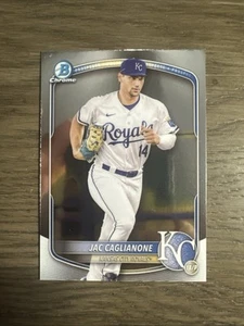 Jac Caglianone 2025 Bowman Chrome Prospect #BCP-103 Kansas City Royals - Picture 1 of 2