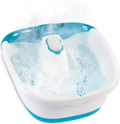 X Large Feet, Foot Spa Bath Massager Heat Soaker Massage Bubble Roller Deep Soak - Image 1 of 4