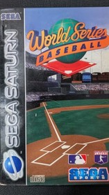 Sega Saturn World Series Baseball PAL, 1995 Edition Tested & Working