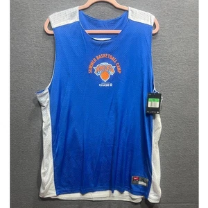 NIKE NEW YORK KNICKS HOMBRE VERANO BALONCESTO CAMPAMENTO CAMISETA REVERSIBLE TALLA XL  - Imagen 1 de 7