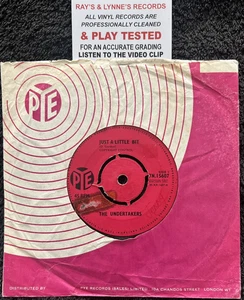 The Undertakers – Just A Little Bit / Stupidity 7'' Vinyl 1964 TESTED VG VIDEO - Picture 1 of 7