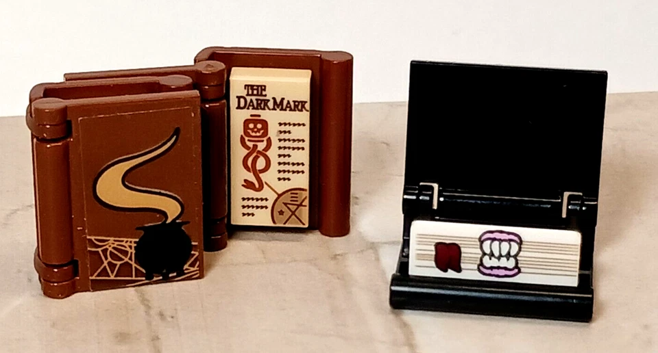 New LEGO Cauldron Halloween Books Monster Cobwebs Lot of 2  Printed Text Page - Image 1 of 1