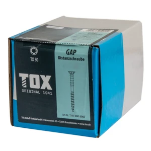 Tox GAP Distanzschraube 6 x 70 mm verzinkt Torx 100Stk - Bild 1 von 2
