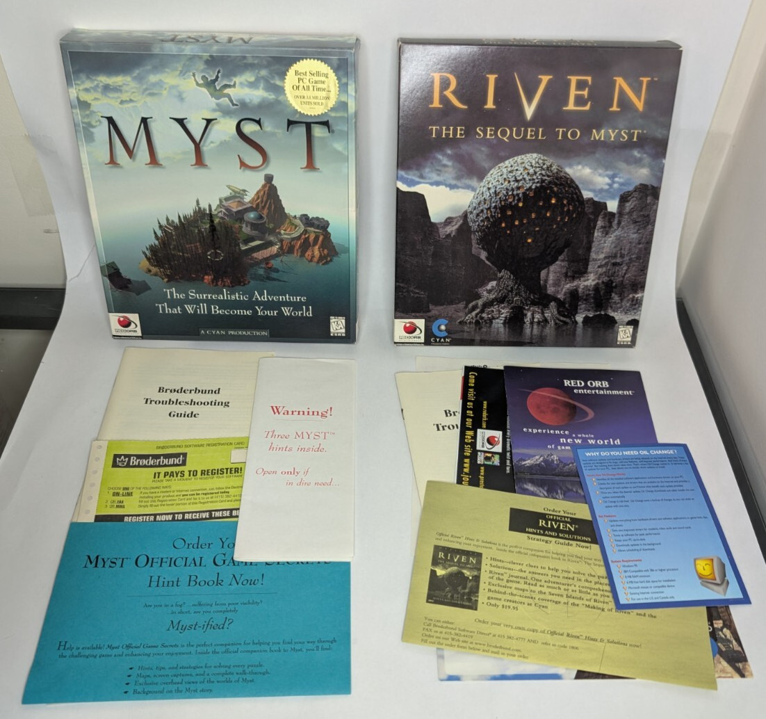 PC Riven: The Sequel to Myst Video Games for sale | eBay PC Riven: The Sequel to Myst Video Games for sale | eBay