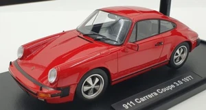KK Scale 1/18 Scale Diecast KKDC180631 - Porsche 911 Carrera Coupe 1977 Red - Imagen 1 de 5