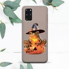 Étui citrouille grenouille sorcière Halloween pour Samsung Note 20 S20 S21 S22 S23 S24 FE