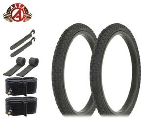 ALTA HIGH PERFORMANCE BICYCLE BMX TIRE 18" X 1.75 BLACK COMP III BMX 8PC BUNDLE. - Picture 1 of 1