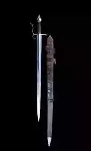 The Doge Medieval Venetian Sword with wooden scabbard - Picture 1 of 5