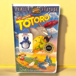 My Neighbor Totoro (VHS, 1994) RARE Clamshell SEALED Miazaki Studio Ghibli NEW - Picture 1 of 9