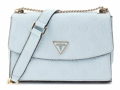 GUESS Cresidia Convertible Xbody Flap Umhängetasche Tasche Powder Blue hellblau - Bild 1 von 3