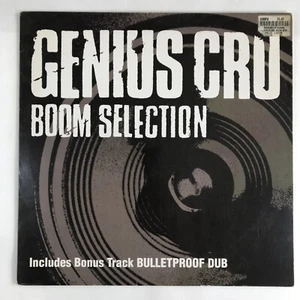 Genius Cru Boom Selection 12 Including Bonus Track Bulletproof Dub Vinyl Record - Picture 1 of 12