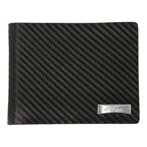 S.T. Billetera Dupont negra carbono 6CC 170001 - Imagen 1 de 4