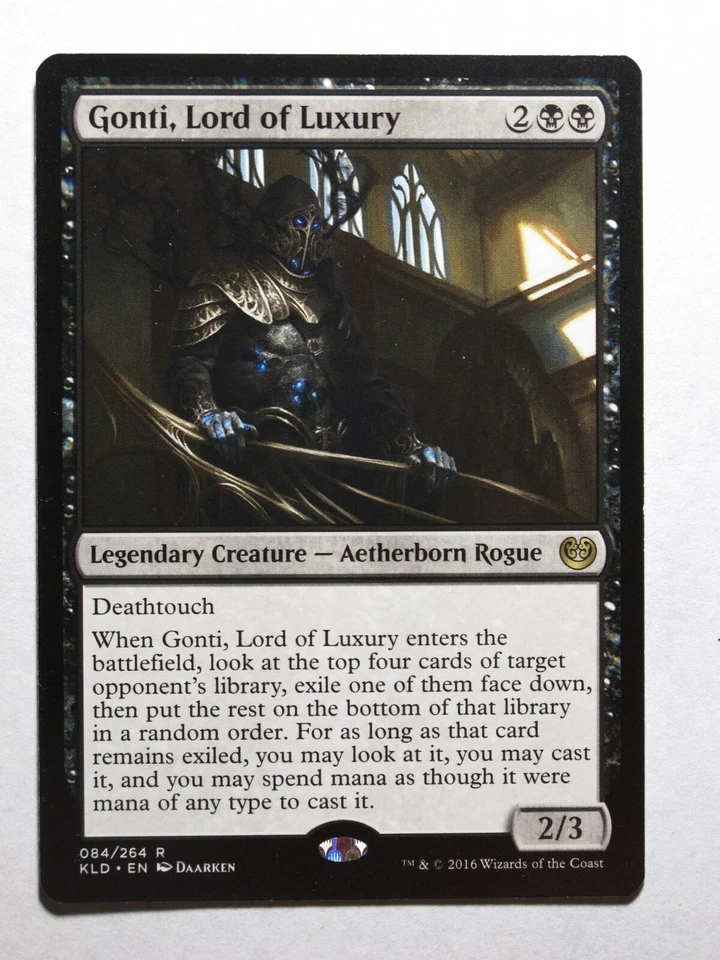    Gonti, Lord of Luxury KLD Kaladesh    Mtg Magic (Mint-Nm) - Image 1 of 1