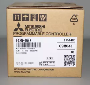 NUEVO EN CAJA MITSUBISHI FX2N-16EX FX2N16EX MÓDULO CONTROLADOR LÓGICO PROGRAMABLE - Imagen 1 de 2