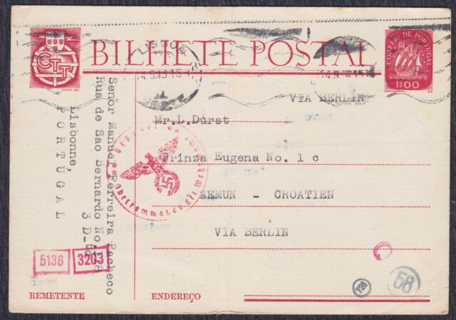 Portuguese Africa - AFRIQUE PORTUGAISE ENTIER POSTAL/GANZSACHE/POSTAL  STATIONARY CARTE