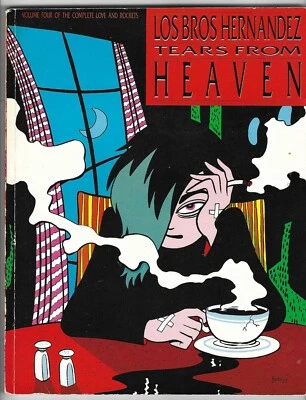 LOS BROS HERNANDEZ: TEARS FROM HEAVEN --- LOVE & ROCKETS! Fantagraphics! 1988! - Image 1 of 4