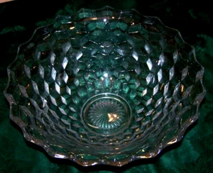Lovely Fostoria American 14" Diameter Punch Bowl - Picture 1 of 3