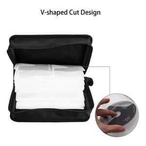 128 PU Leather CD DVD Storage Bag Media Album Case Bag Holder Organizer Sleeves - Picture 1 of 8