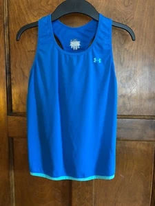 Sujetador sin mangas Under Armour M azul entrenamiento para mujer - Imagen 1 de 7