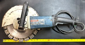 BOSCH 1364 15-Amp 12" Hand Held Cutoff Machine w-Diamond Blade Germany - Picture 1 of 12