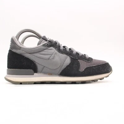 Nike Internationalist Women's Size 7 Black Gray Running Sneakers 629684-010 - Image 1 of 4