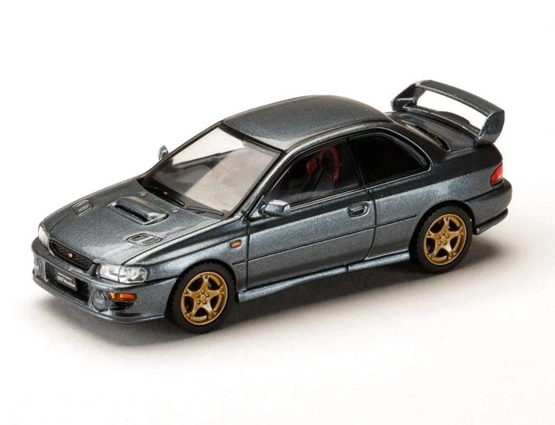 SUBARU Impreza WRX Type R - STI Version VWR  - Cool Grey - Hobby Japan 1:64 - Immagine 1 di 4