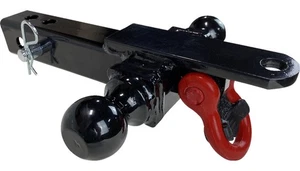 Moose Offroad Four-Way Hitch 2" Receiver Size Steel ATV UTV 4504-0225 - Foto 1 di 2