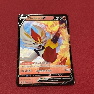 Cinderace V SWSH015 SWSH: Sword & Shield Promo Cards Holo NM - Picture 1 of 2