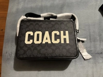 Coach Charter Crossbody 24 In Signature Canvas With Coach Graphic (charcoal) - image 1 of 4