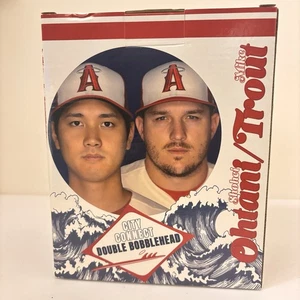 Shohei Ohtani And Mike Trout Bobblehead. Loss Angels Angels. Orange County Waves - Picture 1 of 8