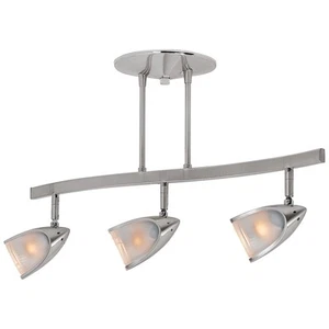 Access Lighting 52030 Steel Comet 3-Light Semi-Flush Ceiling Fixture - Picture 1 of 2