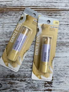 (2) Physicians Formula Gentle Cover Concealer Stick s#PF837 Yellow - Picture 1 of 2