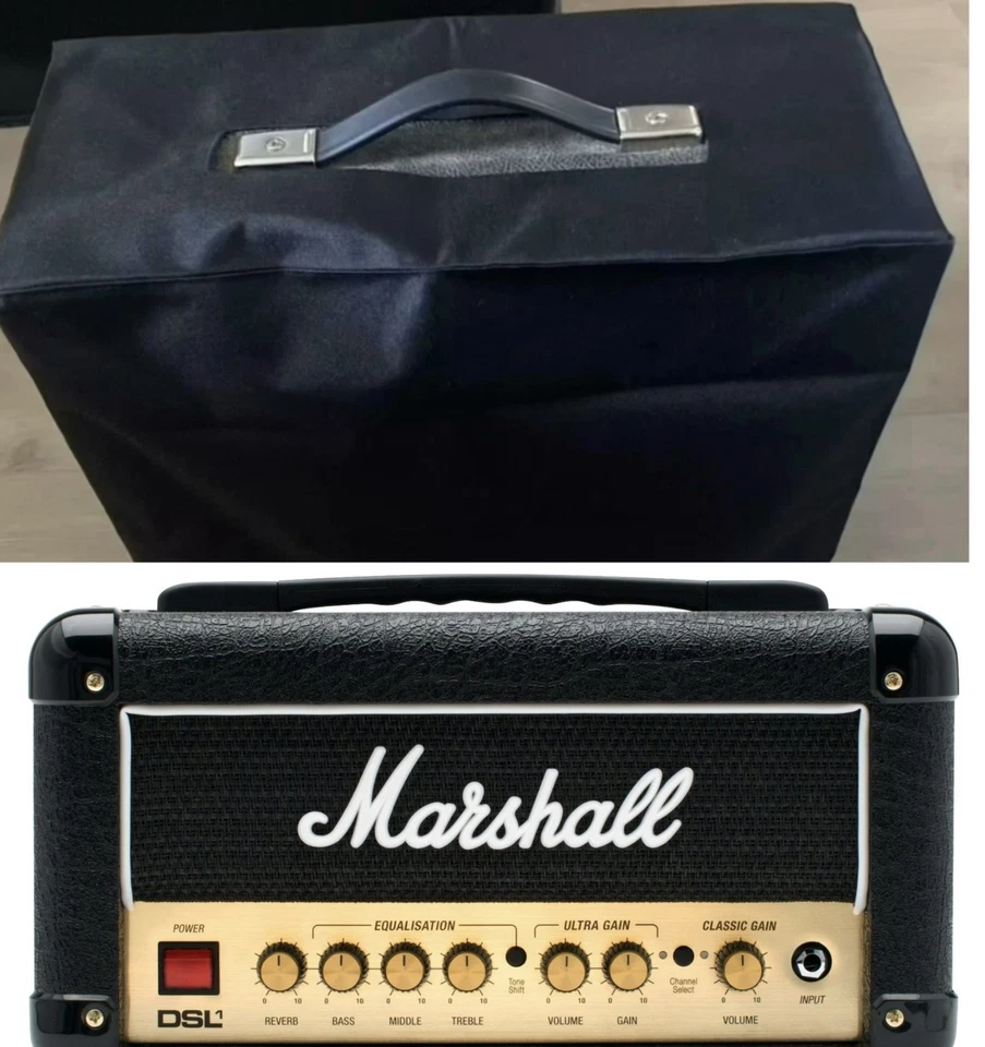 MARSHALL DSL1HR 1W HEAD DUST COVER HANDMADE IN UK