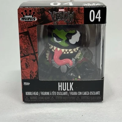 Funko Minis Marvel Venom 04 - Hulk Venom Bobble Head Miniatura Figura Mash Up  Foto 1 de 4