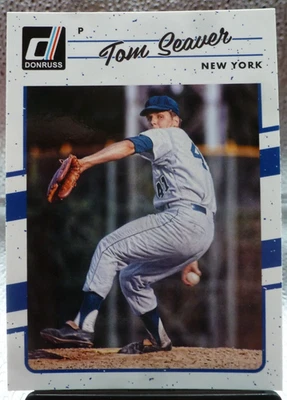 2017 Panini Donruss Tom Seaver #189 New York Mets NM/MT - Image 1 of 2