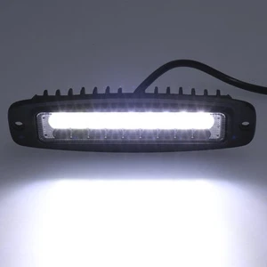 18W LED Warning Lamp 2800lm Yellow White Light Color IP67 For Truck Car - Picture 1 of 18