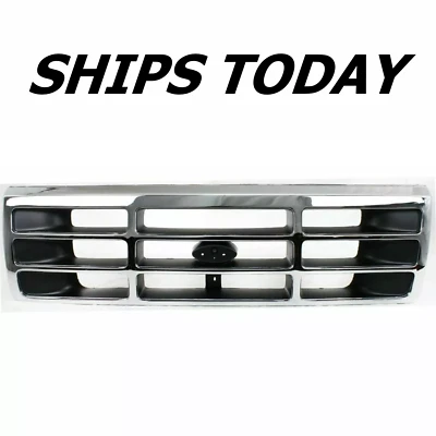 NUEVA rejilla cromada para Ford Bronco F150 F250 F350 1992-1996 se envía hoy Foto 1 de 4
