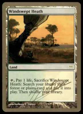 2004 MTG World Championship Windswept Heath Land Julien Nuijten - Image 1 of 2
