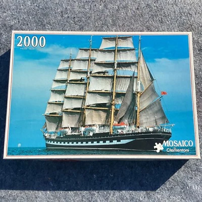 Mosiaco Clementoni USSR 4 Masted Barque P-Line ‘Krusenstern’ 2000 Piece Puzzle - Image 1 of 4