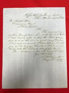Documento Confederado - Soldado Robert W. Keyworth - RARO - Imagen 1 de 2