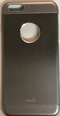 Funda de aluminio Moshi iGlaze Armour iPhone 6 Plus/6s Plus gris metalizado  Foto 1 de 4